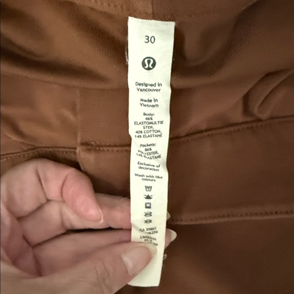 lululemon athletica Wide Leg Pants in Brown - Picture 3 of 5